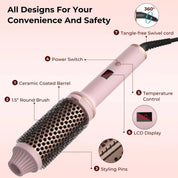 Thermal Styling Brush - SchleekHair - Schleek